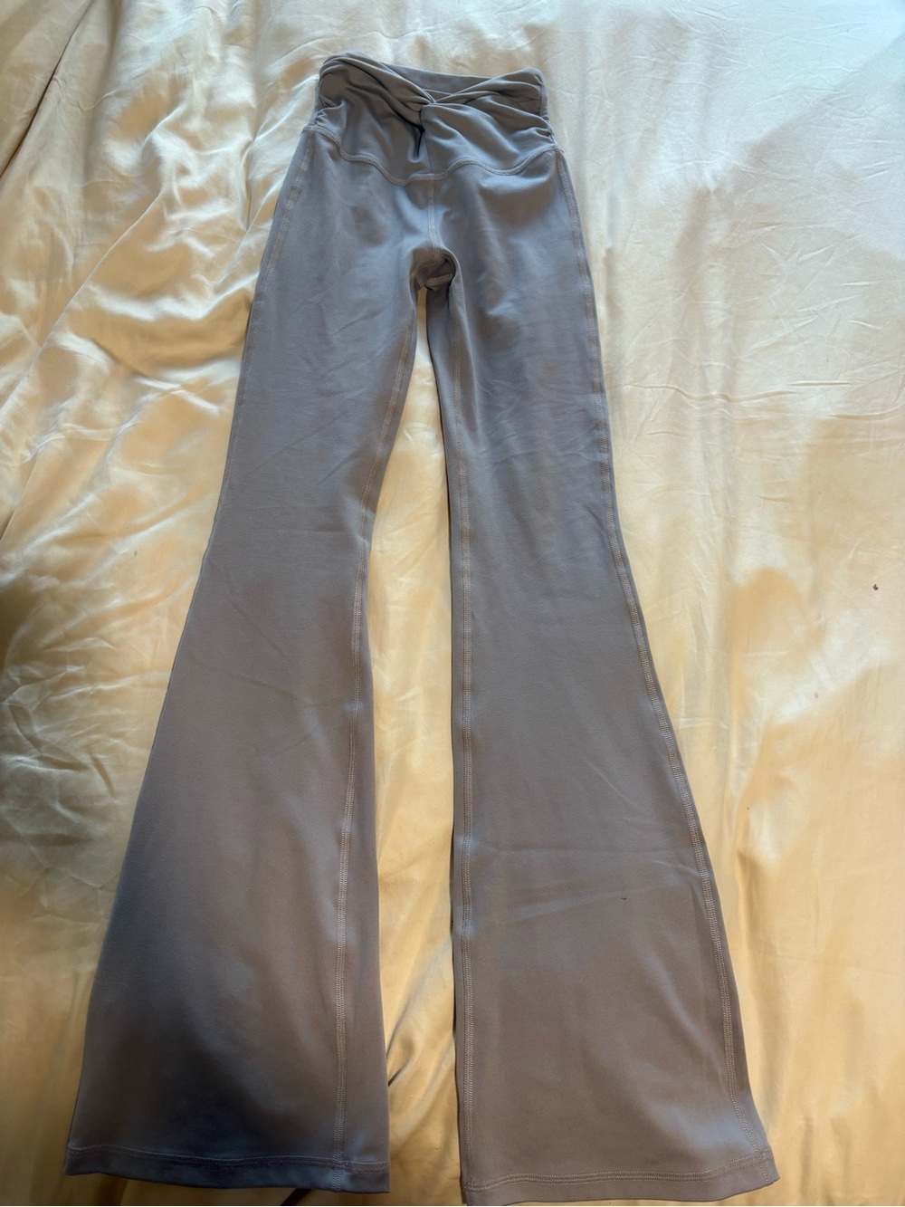 Gilly Hicks Gray Flare Leggings